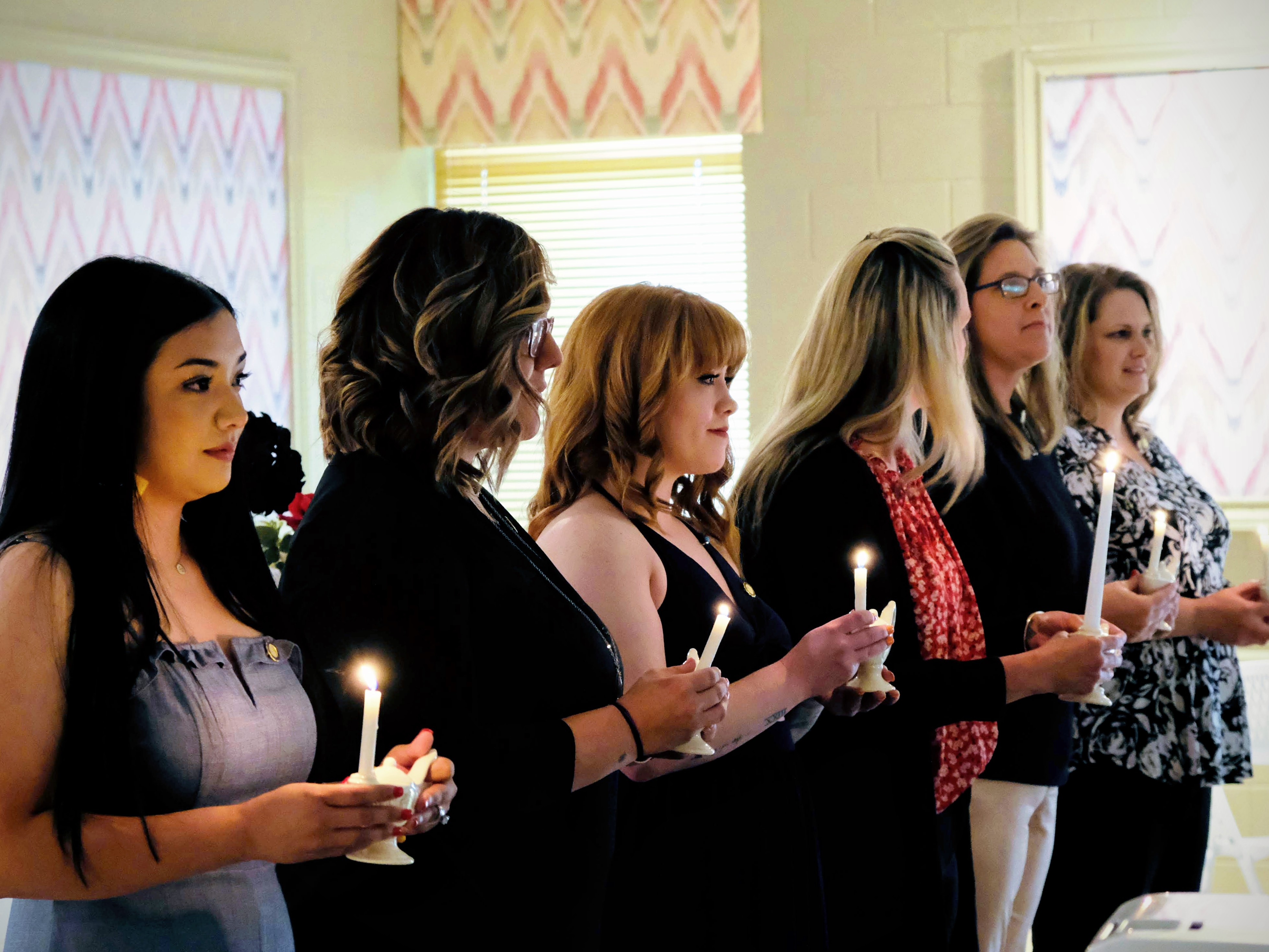 LVN Graduates at pinning ceremony in Big Spring